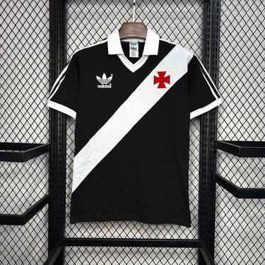 Vasco da Gama Retro Home 1988 Fan Shirt - Fabric and Crest Detail - Jersey Zone
