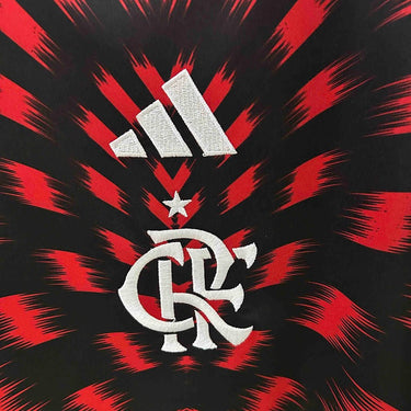 Flamengo Pre-Match 25/26 Fan Shirt - View 4 - Jersey Zone