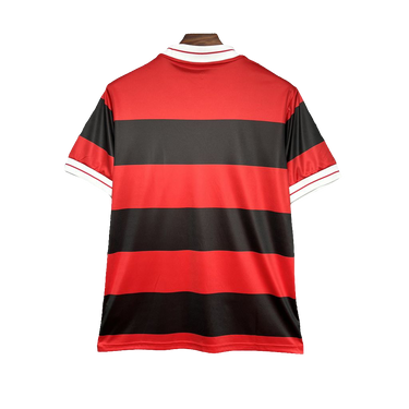 Flamengo Retro 2018 Fan Shirt - Fabric and Crest Detail - Jersey Zone