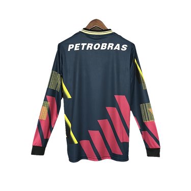 Flamengo Retro 1997 Long Sleeve Fan Shirt - Fabric and Crest Detail - Jersey Zone