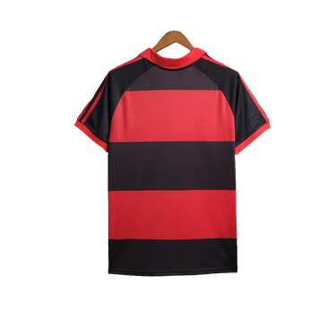 Flamengo Retro Home 1987 Fan Shirt - Fabric and Crest Detail - Jersey Zone