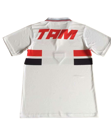 São Paulo Retro Away 1994 Fan Shirt - Fabric and Crest Detail - Jersey Zone