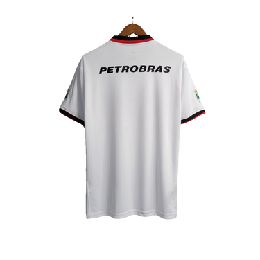 Flamengo Retro Away 2001 Fan Shirt - Fabric and Crest Detail - Jersey Zone