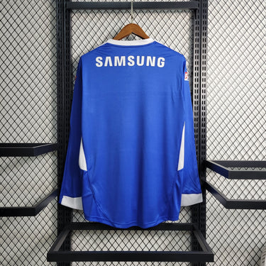 Palmeiras Retro 2019 Long Sleeve Fan Shirt - Fabric and Crest Detail - Jersey Zone