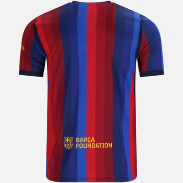 Barcelona Away 26/27 Men's Jersey - Fabric and Crest Detail - Jersey Zone