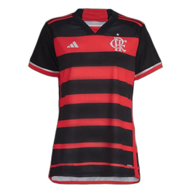 Flamengo Home 24/25 Women’s Shirt - Fabric and Crest Detail - Jersey Zone