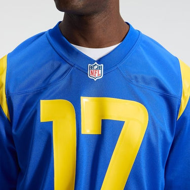 Los Angeles Rams Davante Adams Game Jersey Royal - View 9 - Jersey Zone