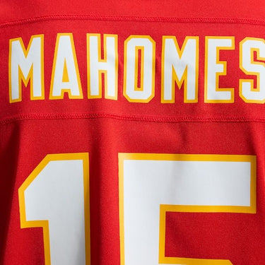 Kansas City Chiefs Patrick Mahomes Game Jersey Red - View 12 - Jersey Zone