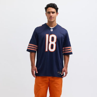 Chicago Bears Caleb Williams Game Jersey Navy - View 5 - Jersey Zone