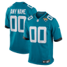 Jacksonville Jaguars Custom Game Jersey Teal - Front View - Jersey Zone