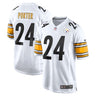 Pittsburgh Steelers Joey Porter Jr. Away Game Jersey White - Front View - Jersey Zone