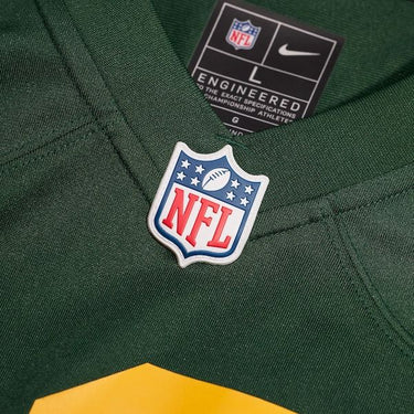 Green Bay Packers Alternate Custom Jersey Green - View 5 - Jersey Zone