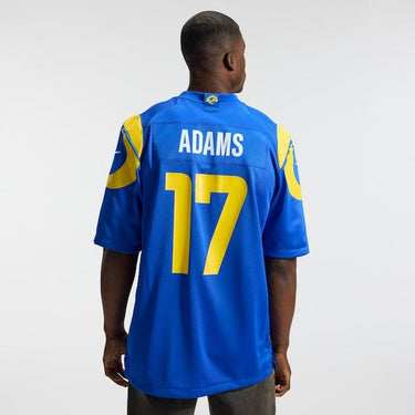 Los Angeles Rams Davante Adams Game Jersey Royal - View 4 - Jersey Zone