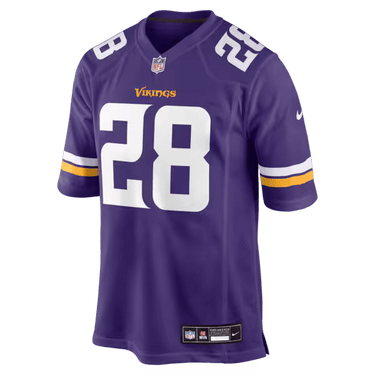 Minnesota Vikings Adrian Peterson Game Jersey Purple - View 5 - Jersey Zone