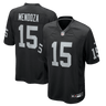 Las Vegas Raiders Fernando Mendoza 2026 NFL Draft First Round Pick No. 1 Game Jersey Black - Front View - Jersey Zone