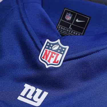 New York Giants Custom Game Jersey Royal - View 5 - Jersey Zone