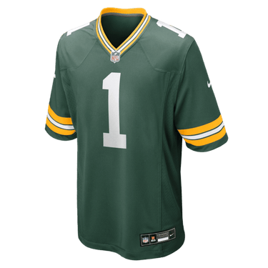 Green Bay Packers Micah Parsons Game Jersey Green - Fabric and Crest Detail - Jersey Zone