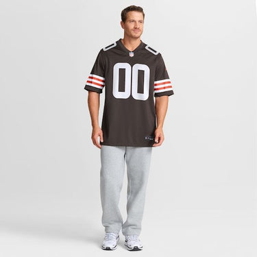 Cleveland Browns Denzel Boston Game Jersey Brown - View 5 - Jersey Zone