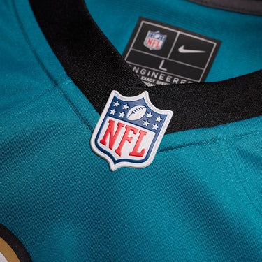 Jacksonville Jaguars Prowler Throwback Custom Game Jersey Teal - View 5 - Jersey Zone