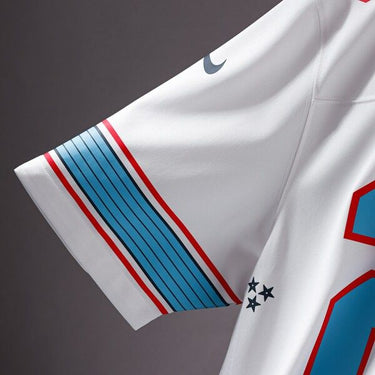 Tennessee Titans Custom Game Jersey White - View 6 - Jersey Zone