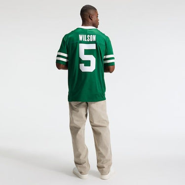 New York Jets Garrett Wilson Vapor F.U.S.E. Stitched Limited Jersey Green - View 6 - Jersey Zone