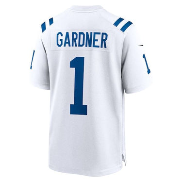 Indianapolis Colts Ahmad Sauce Gardner Game Jersey White - View 4 - Jersey Zone