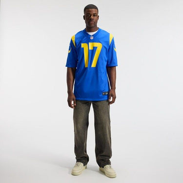 Los Angeles Rams Davante Adams Game Jersey Royal - View 5 - Jersey Zone