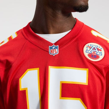 Kansas City Chiefs Patrick Mahomes Game Jersey Red - View 9 - Jersey Zone