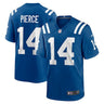 Indianapolis Colts Alec Pierce Game Jersey Royal - Front View - Jersey Zone