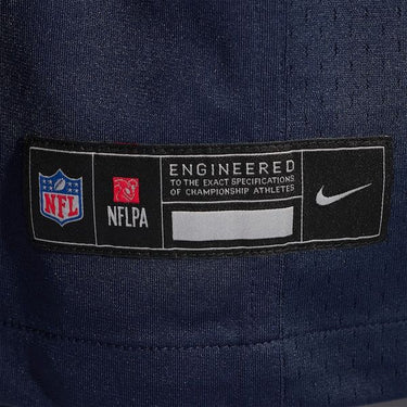 Chicago Bears Kyle Monangai Team Game Jersey Navy - View 7 - Jersey Zone