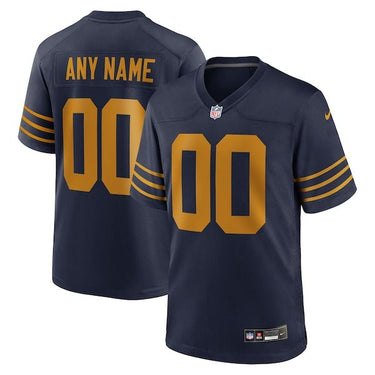 Green Bay Packers The 1923 Classic Game Custom Jersey Navy - Back View - Jersey Zone