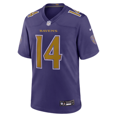 Baltimore Ravens Kyle Hamilton Alternate Game Jersey Purple - View 7 - Jersey Zone