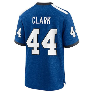 Indianapolis Colts Dallas Clark Alternate Game Jersey Blue - View 4 - Jersey Zone