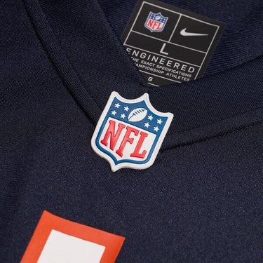 Chicago Bears Dillon Thieneman 2026 NFL Draft Game Jersey Navy - View 7 - Jersey Zone