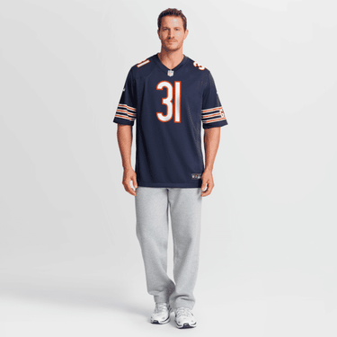 Chicago Bears Dillon Thieneman 2026 NFL Draft Game Jersey Navy - View 5 - Jersey Zone