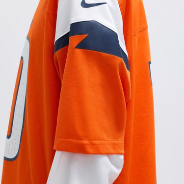 Denver Broncos Bo Nix Game Jersey Orange - View 11 - Jersey Zone