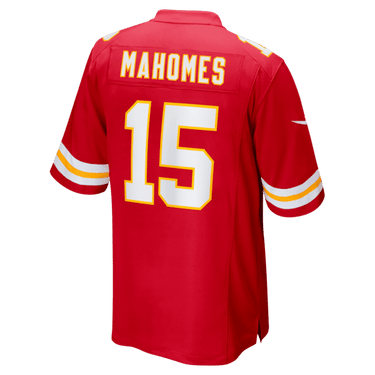Kansas City Chiefs Patrick Mahomes Game Jersey Red - View 8 - Jersey Zone