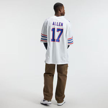 Buffalo Bills Josh Allen Alternate Game Jersey White - View 6 - Jersey Zone