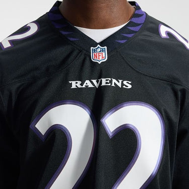 Baltimore Ravens Derrick Henry Alternate Game Jersey Black - View 10 - Jersey Zone