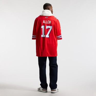 Buffalo Bills Josh Allen Game Jersey Red - View 6 - Jersey Zone