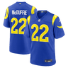 Los Angeles Rams Trent McDuffie Game Jersey Royal - Front View - Jersey Zone