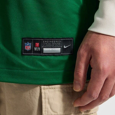 Philadelphia Eagles DeVonta Smith Alternate Game Jersey Kelly Green - View 9 - Jersey Zone