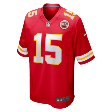 Kansas City Chiefs Patrick Mahomes Game Jersey Red - View 7 - Jersey Zone