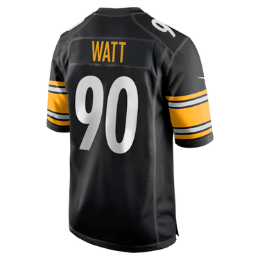 Pittsburgh Steelers T.J. Watt Game Jersey Black - View 4 - Jersey Zone