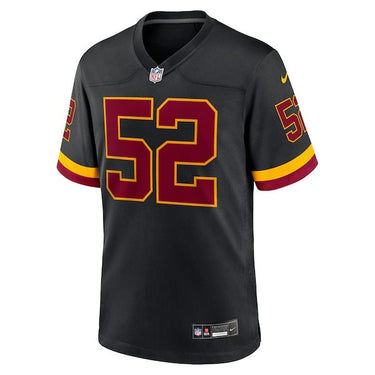 Washington Commanders Sonny Styles Game Player Jersey Black - Fabric and Crest Detail - Jersey Zone