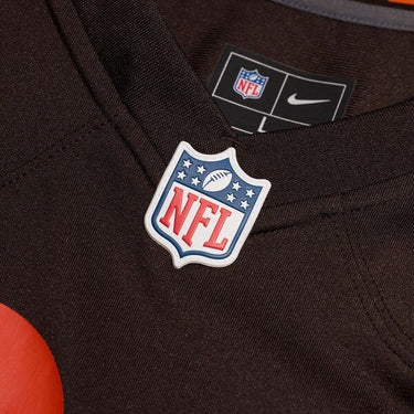 Cleveland Browns Quinshon Judkins Alpha Dawg Game Jersey Brown - View 5 - Jersey Zone