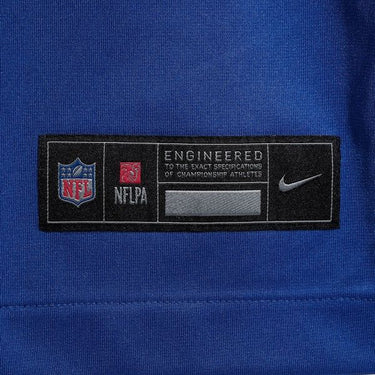 New York Giants Custom Game Jersey Royal - View 7 - Jersey Zone